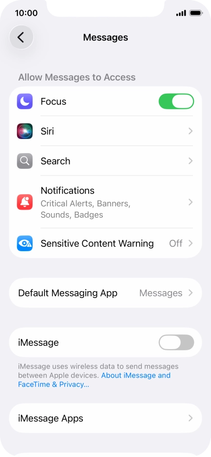Press the indicator next to Press the indicator next to