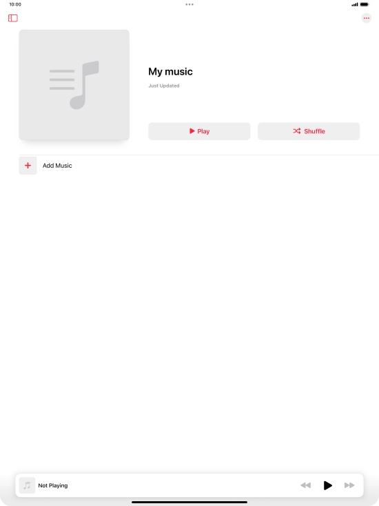Press Add Music. Press Add Music.