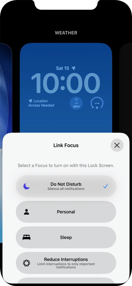 Press the close icon. Press the close icon.