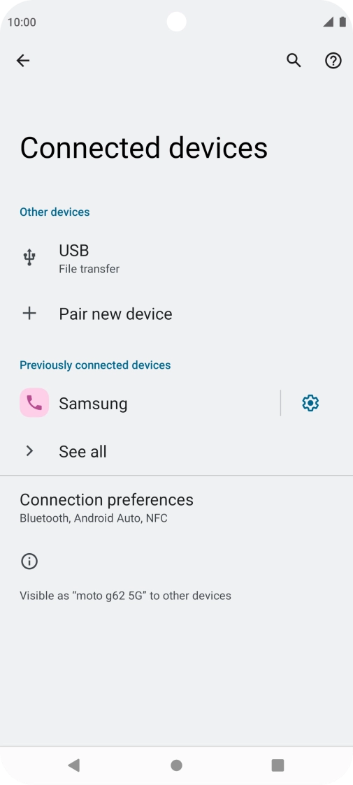 Press the Home key to return to the home screen. Press the Home key to return to the home screen.