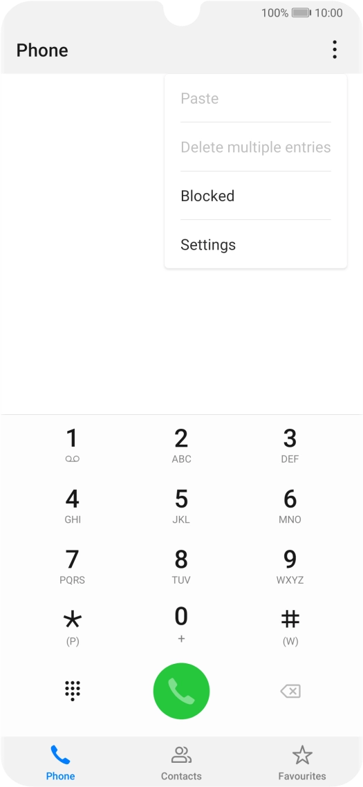 Press Settings. Press Settings.