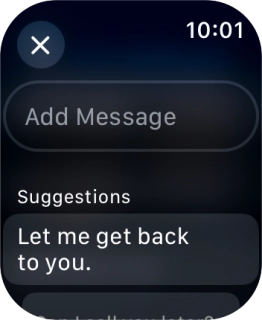 Press Add Message. Press Add Message.