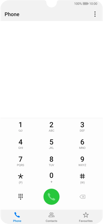 Press the menu icon. Press the menu icon.