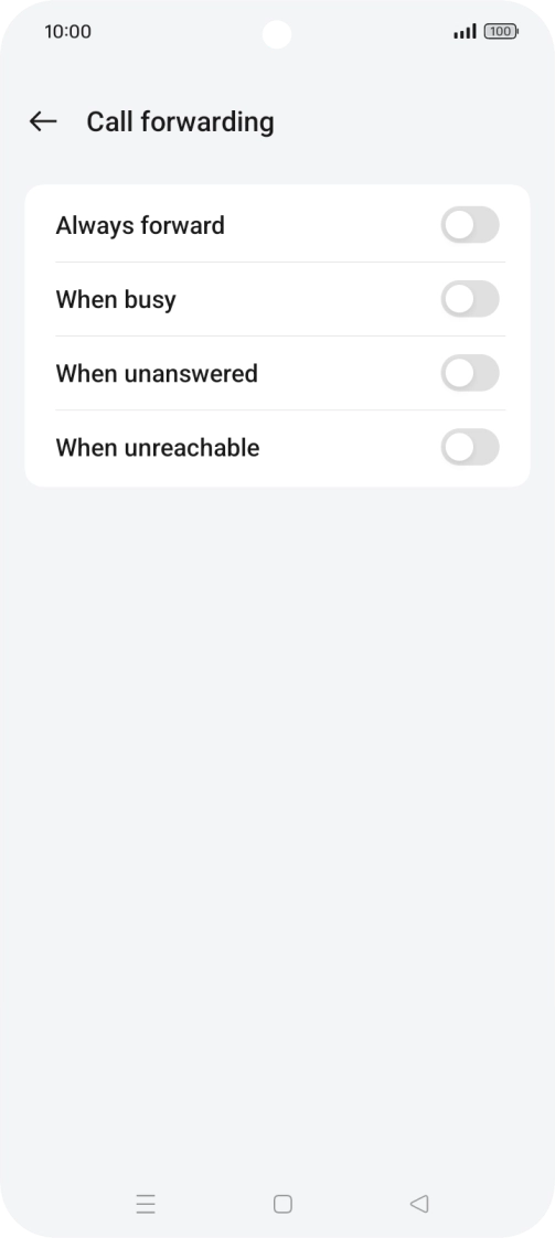 Press the Home key to return to the home screen. Press the Home key to return to the home screen.
