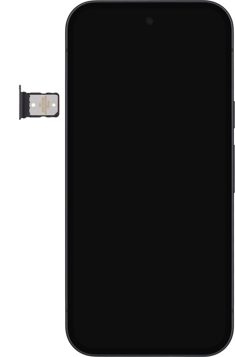 Turn your SIM so the angled corner of the SIM matches the angled corner of the SIM holder. Turn your SIM so the angled corner of the SIM matches the angled corner of the SIM holder.