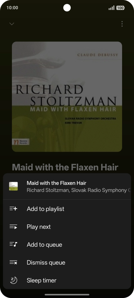 Press the add icon. Press the add icon.