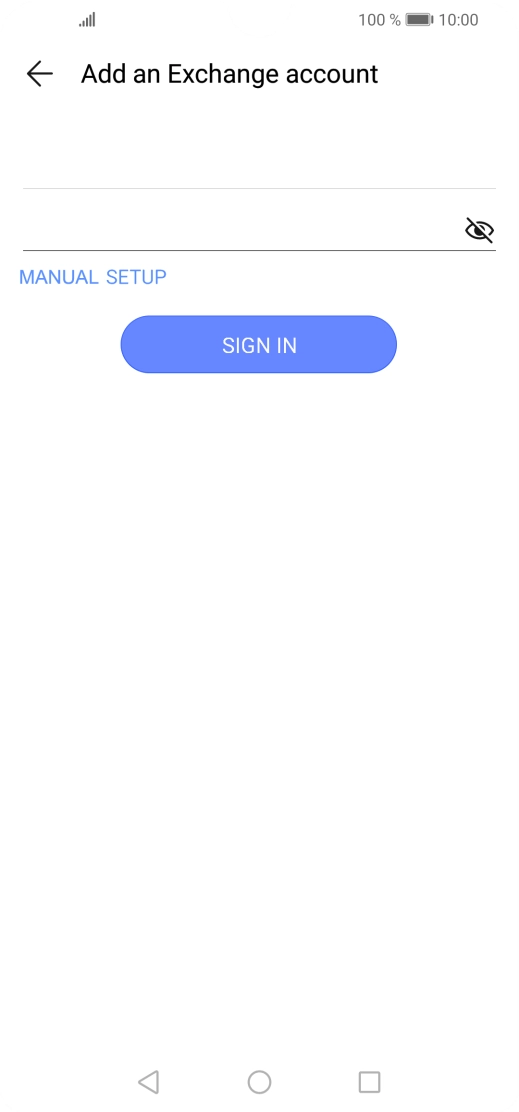 Press SIGN IN. Press SIGN IN.