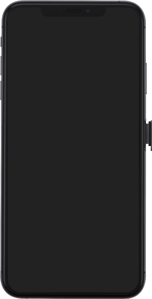 Remove the SIM holder from your phone. Remove the SIM holder from your phone.
