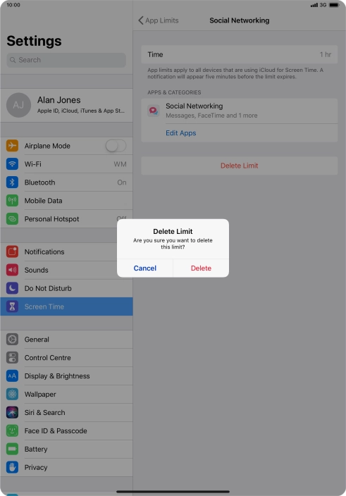 Press Delete. Press Delete.