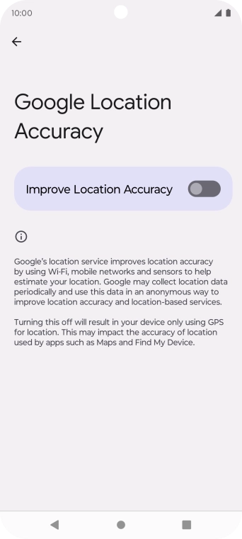 If you press the indicator next to If you press the indicator next to