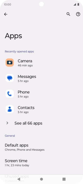 Press See all apps. Press See all apps.