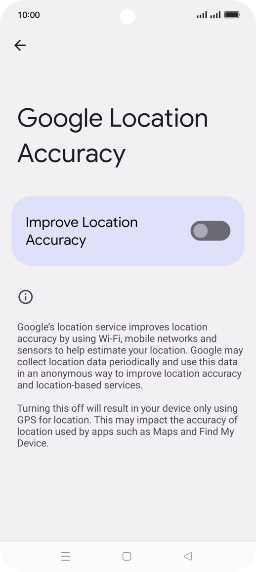If you press the indicator next to If you press the indicator next to