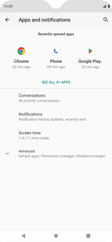 Press SEE ALL APPS. Press SEE ALL APPS.