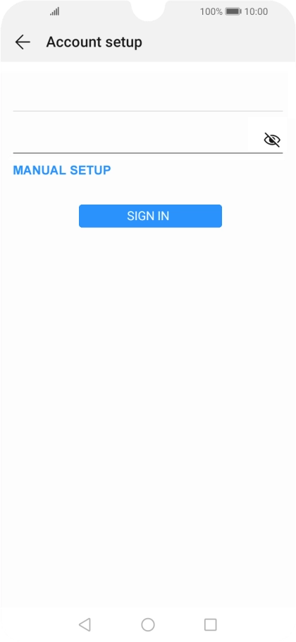 Press SIGN IN. Press SIGN IN.