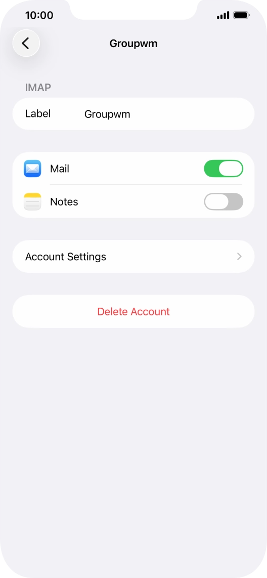 Press Account Settings. Press Account Settings.
