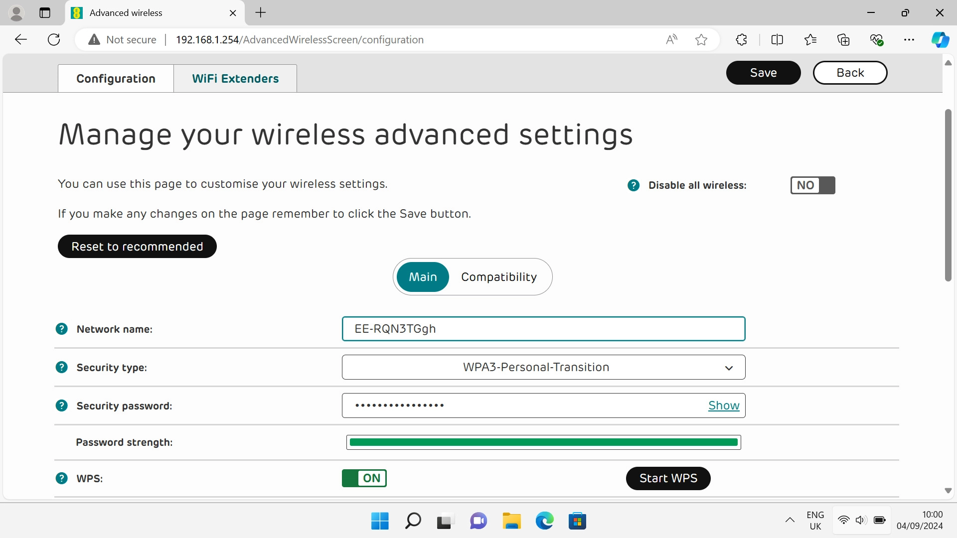 Click Save. Click Save.