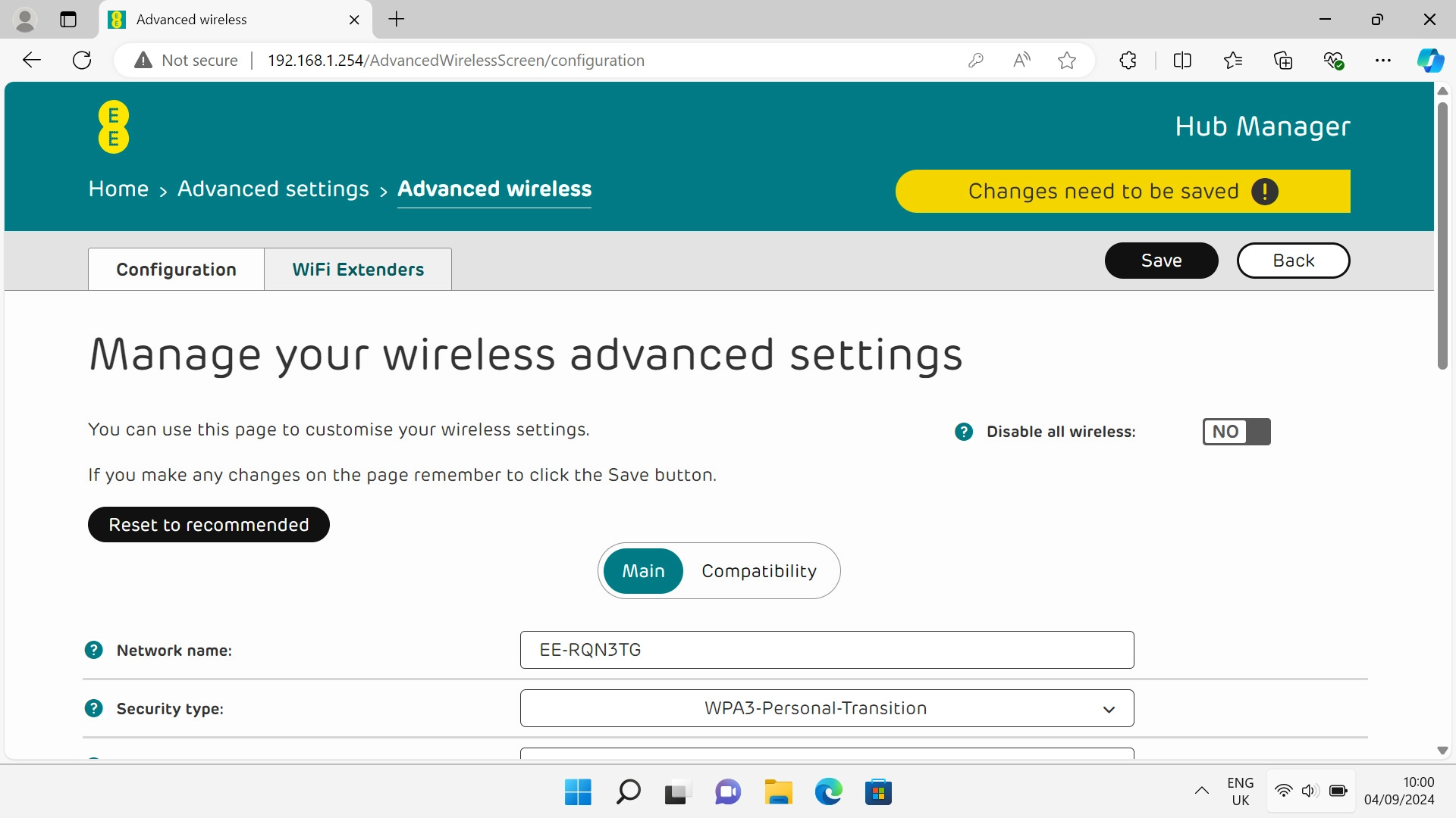 Click Save. Click Save.