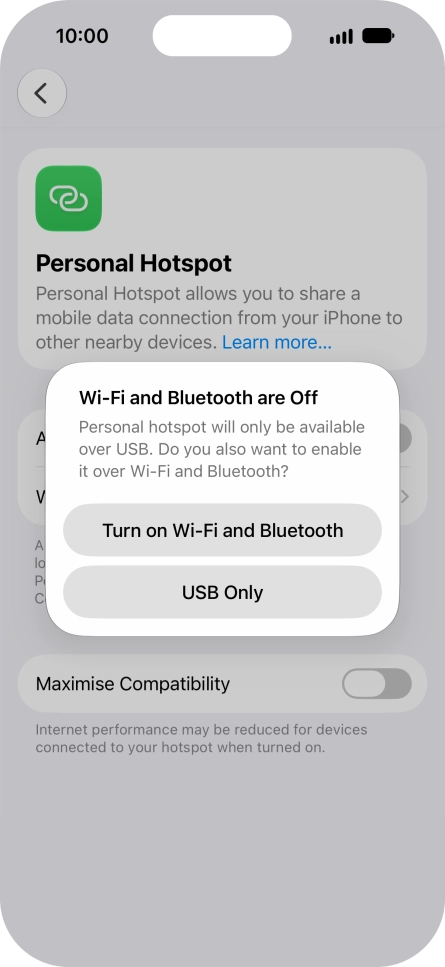 If Wi-Fi is turned off, press Turn on Wi-Fi and Bluetooth. If Wi-Fi is turned off, press Turn on Wi-Fi and Bluetooth.