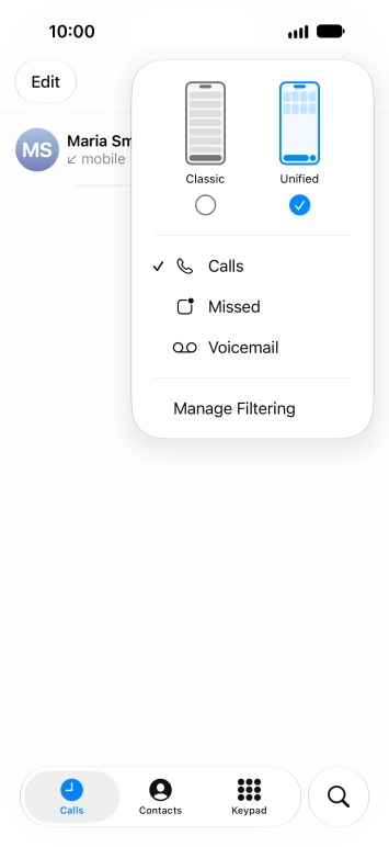 Press Voicemail. Press Voicemail.