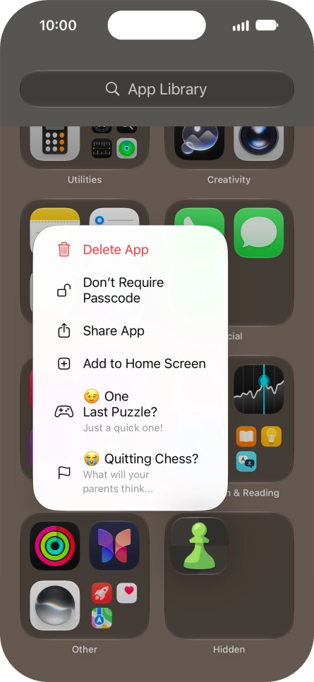Press Don't Require Passcode. Press Don't Require Passcode.