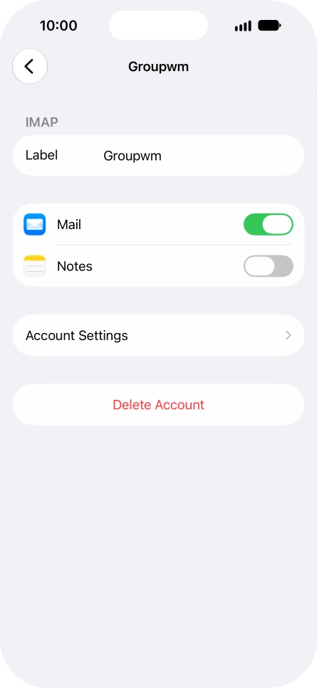 Press Account Settings. Press Account Settings.