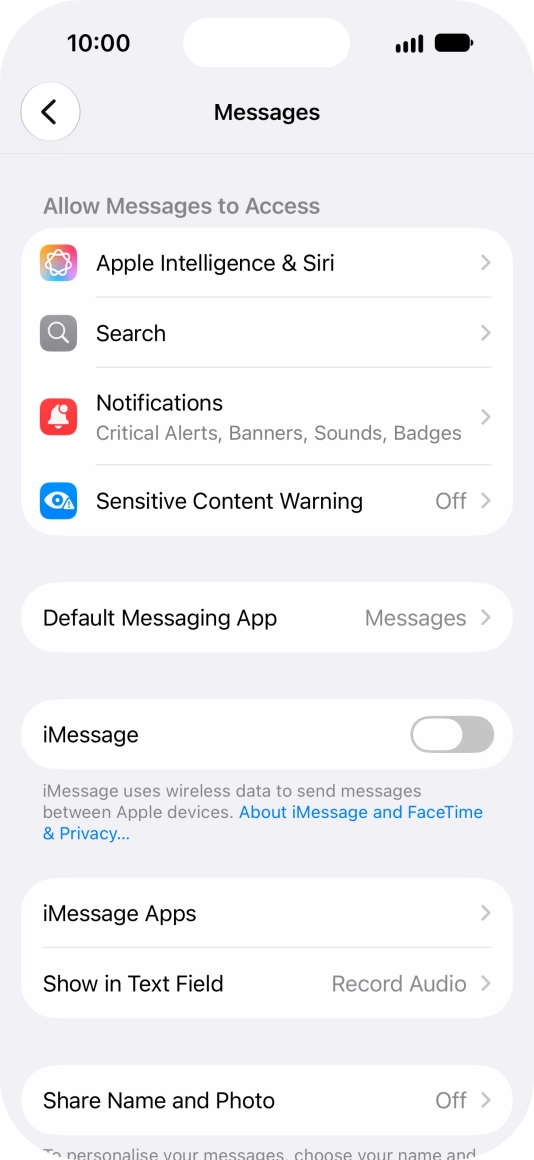 Press the indicator next to Press the indicator next to