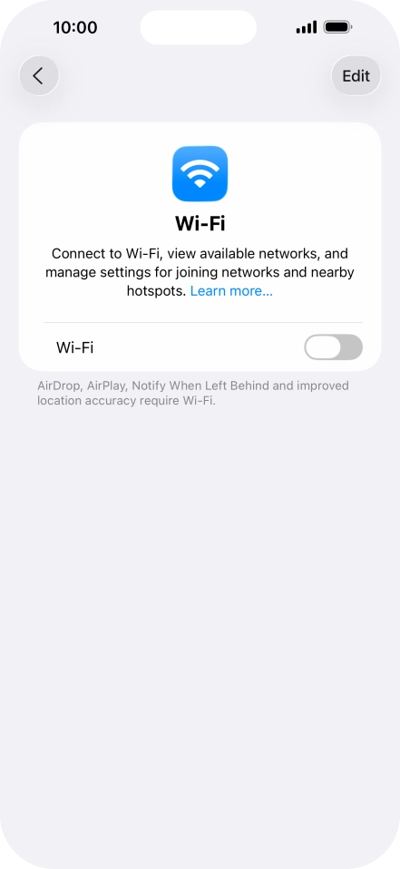 Press the indicator next to Press the indicator next to