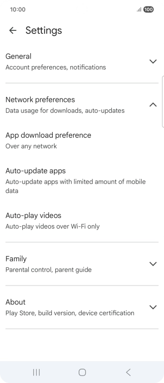 Press Auto-update apps. Press Auto-update apps.