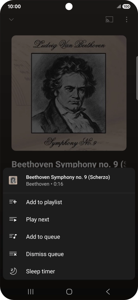 Press the add icon. Press the add icon.