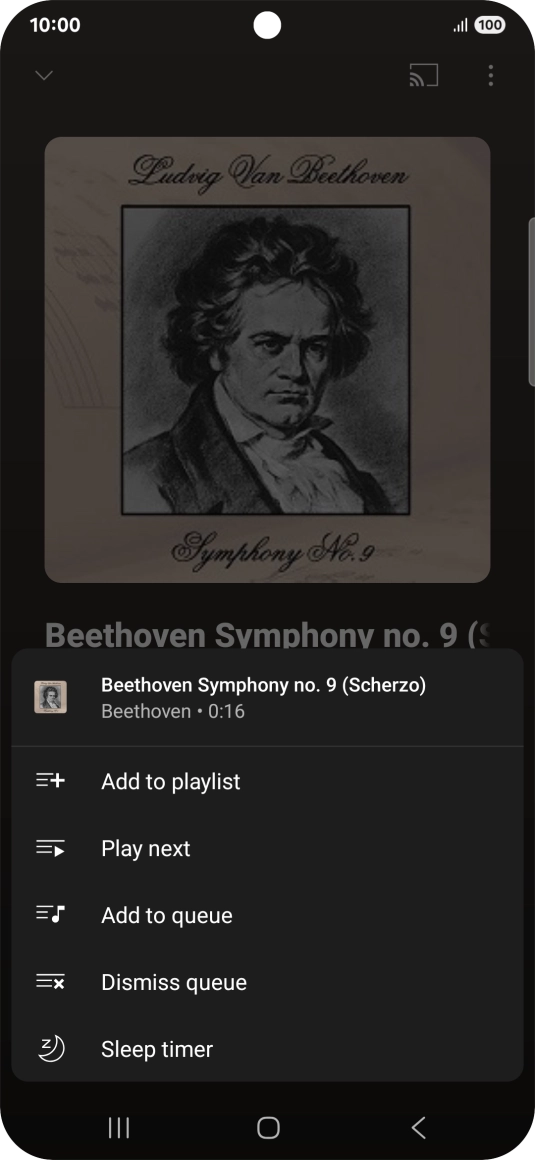 Press the add icon. Press the add icon.
