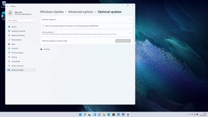 Click Driver updates. Click Driver updates.