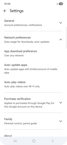 Press Auto-update apps. Press Auto-update apps.