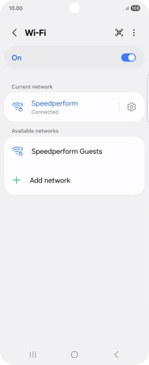 Press the Home key to return to the home screen. Press the Home key to return to the home screen.