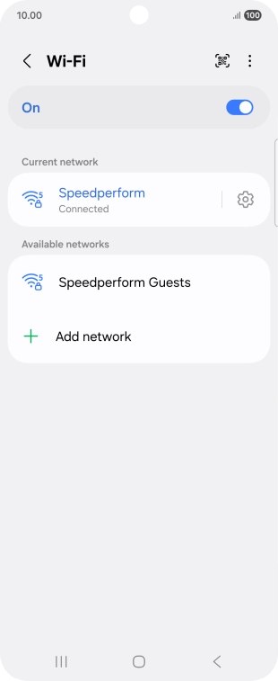 Press the Home key to return to the home screen. Press the Home key to return to the home screen.