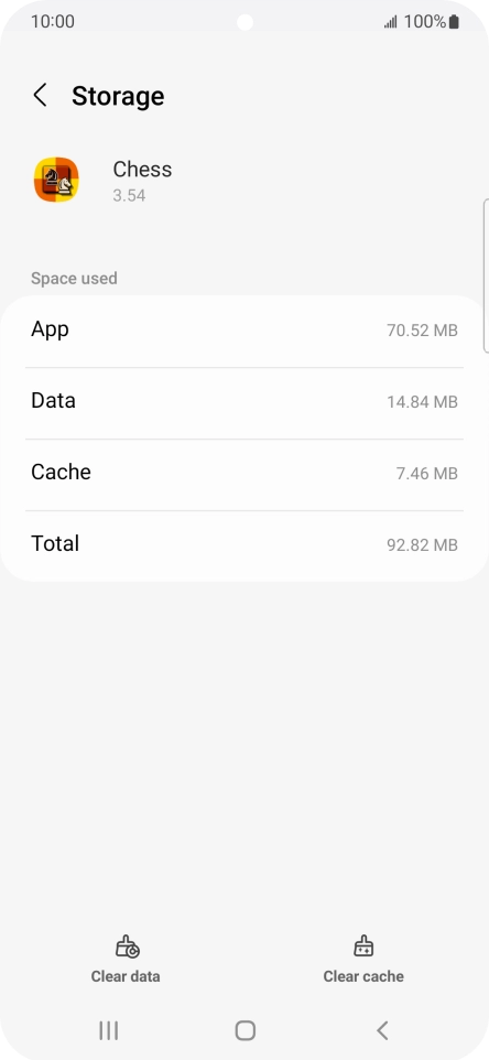 Press Clear cache. Press Clear cache.