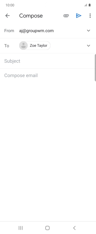 Press Subject and key in the required subject. Press Subject and key in the required subject.