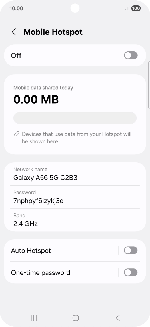 Press Network name. Press Network name.