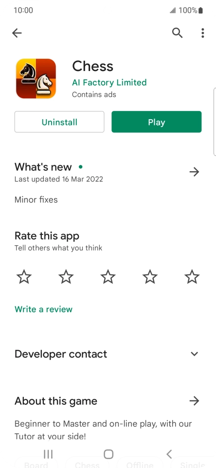 Press Uninstall. Press Uninstall.