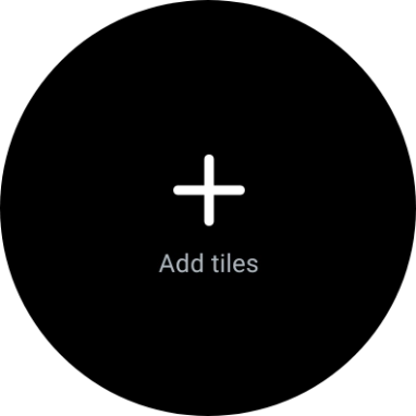 Press Add tiles. Press Add tiles.