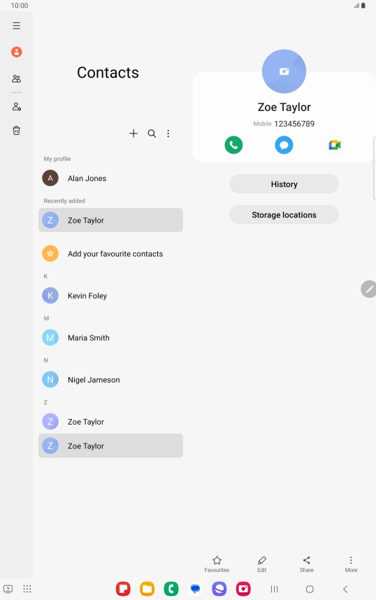 Press the Home key to return to the home screen. Press the Home key to return to the home screen.