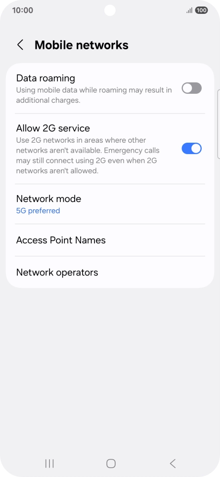 Press Network operators. Press Network operators.