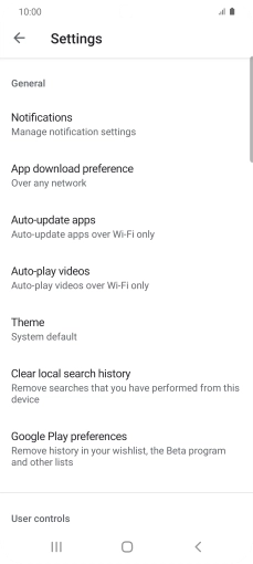Press Auto-update apps. Press Auto-update apps.