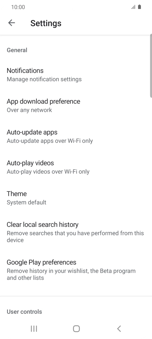 Press Auto-update apps. Press Auto-update apps.