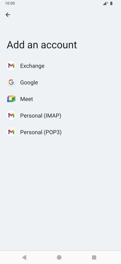 Press Google. Press Google.