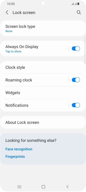 Press the Home key to return to the home screen. Press the Home key to return to the home screen.