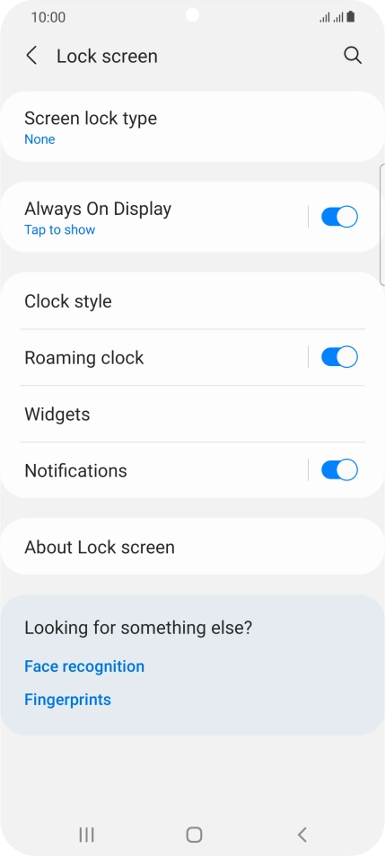 Press the Home key to return to the home screen. Press the Home key to return to the home screen.