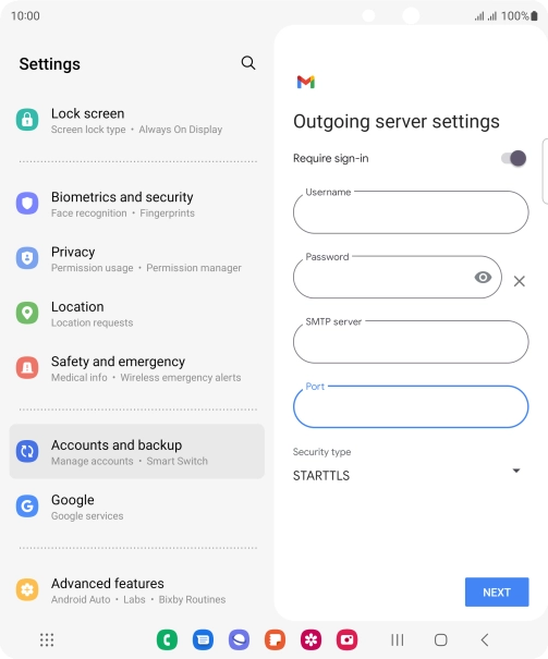 Press the drop down list below Press the drop down list below