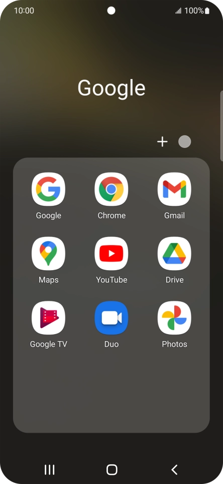 Press Gmail. Press Gmail.