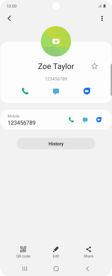 Press the Home key to return to the home screen. Press the Home key to return to the home screen.