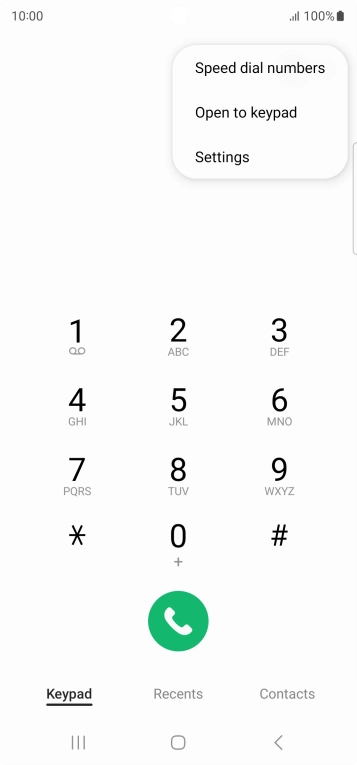 Press Settings. Press Settings.